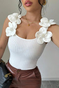 Glorol - Elegant Slim Sleeveless Top