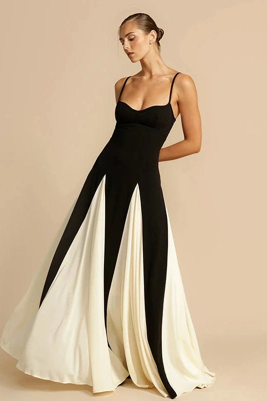 Glorol - Elegant Backless Sleeveless Maxi Dress