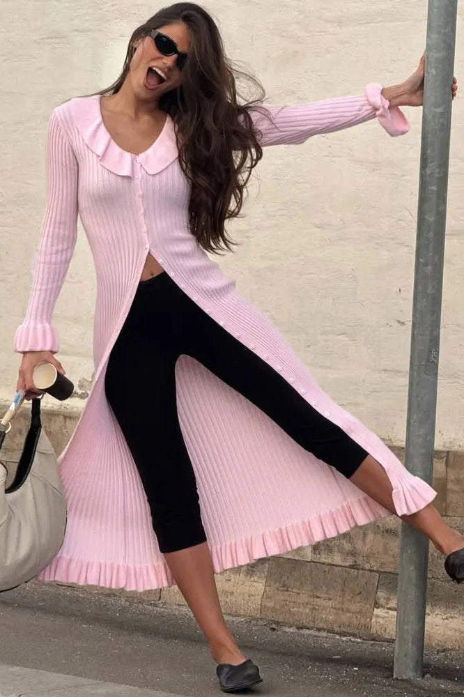 Glorol - Elegant Slim High Waist Patchwork Midi Dress
