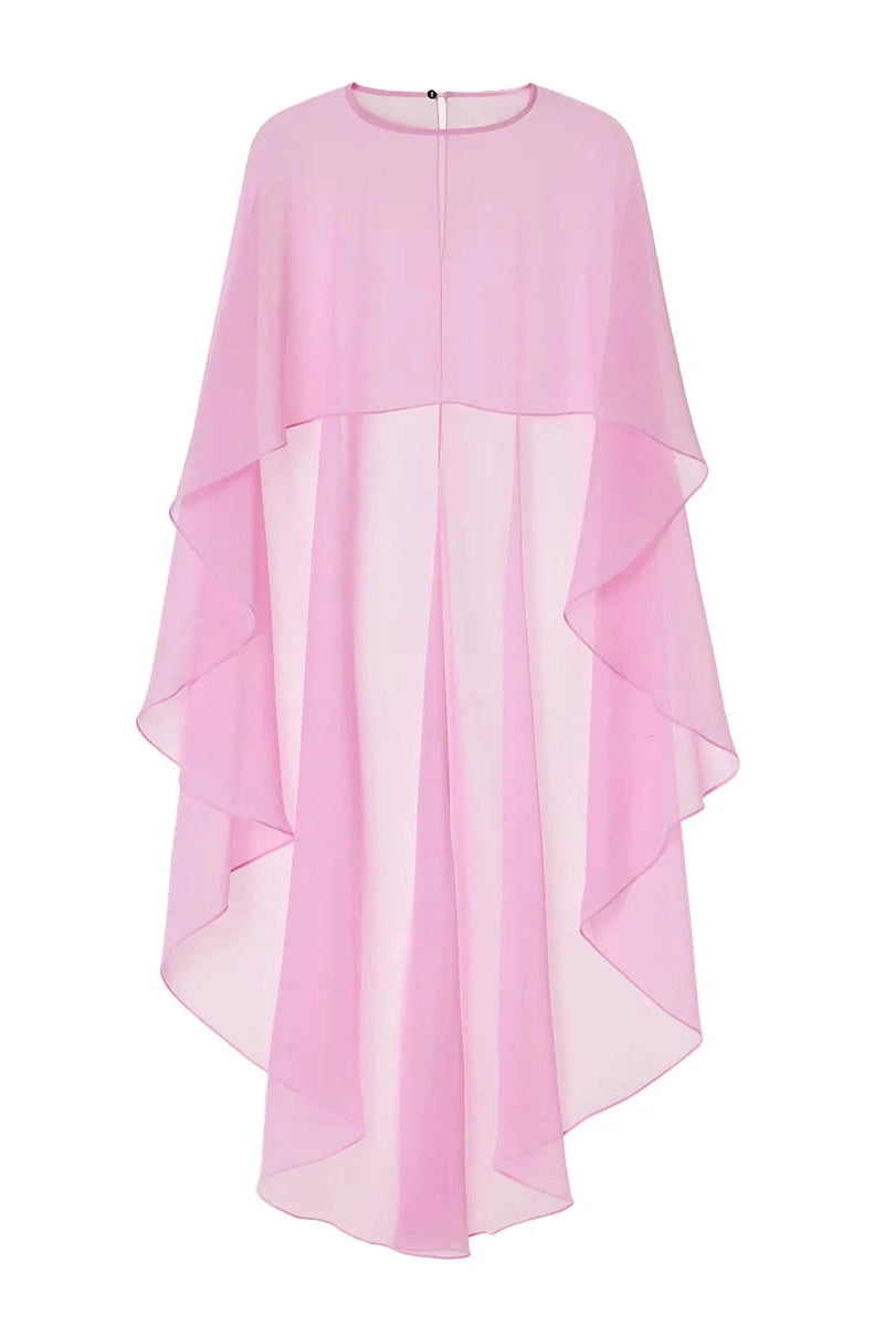 Glorol - Elegant Shawl Irregular Top