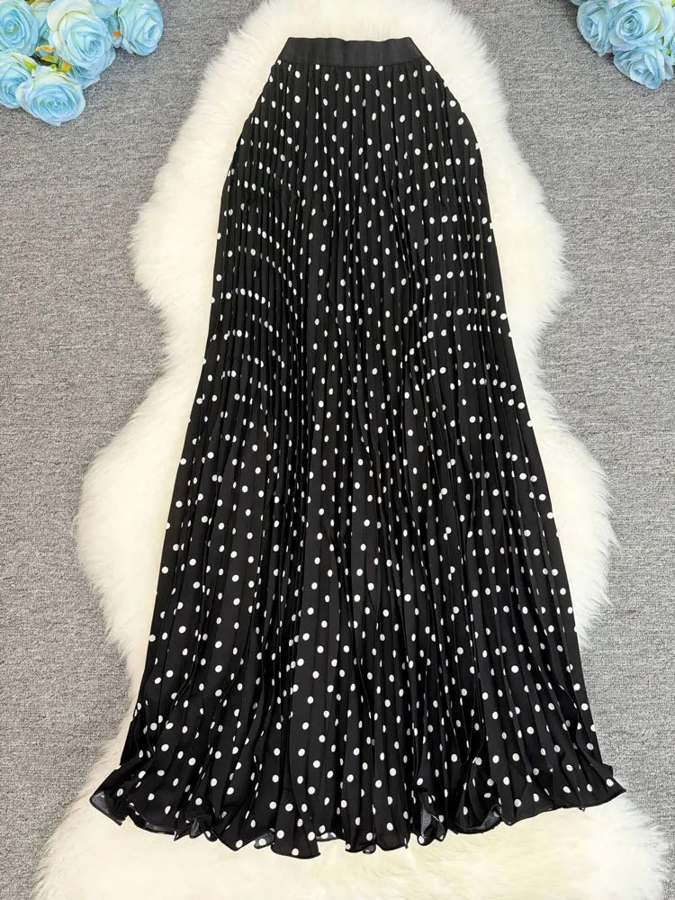 Glorol - High Waist Patchwork Skirt