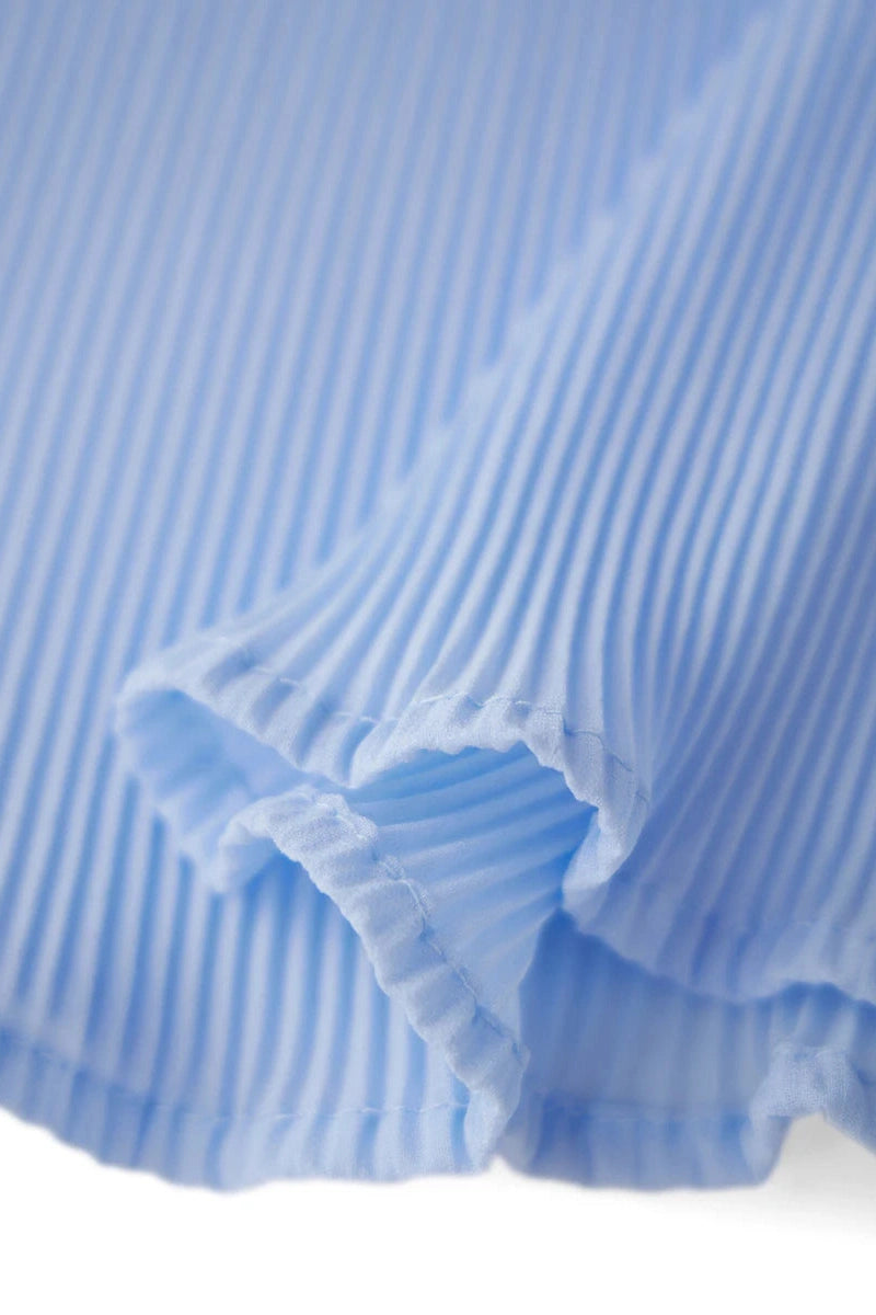 Glorol - Sleeveless Pleated Mini Dress