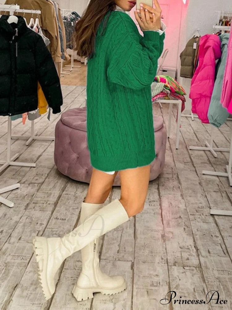 Cozy Simple Knit Sweater