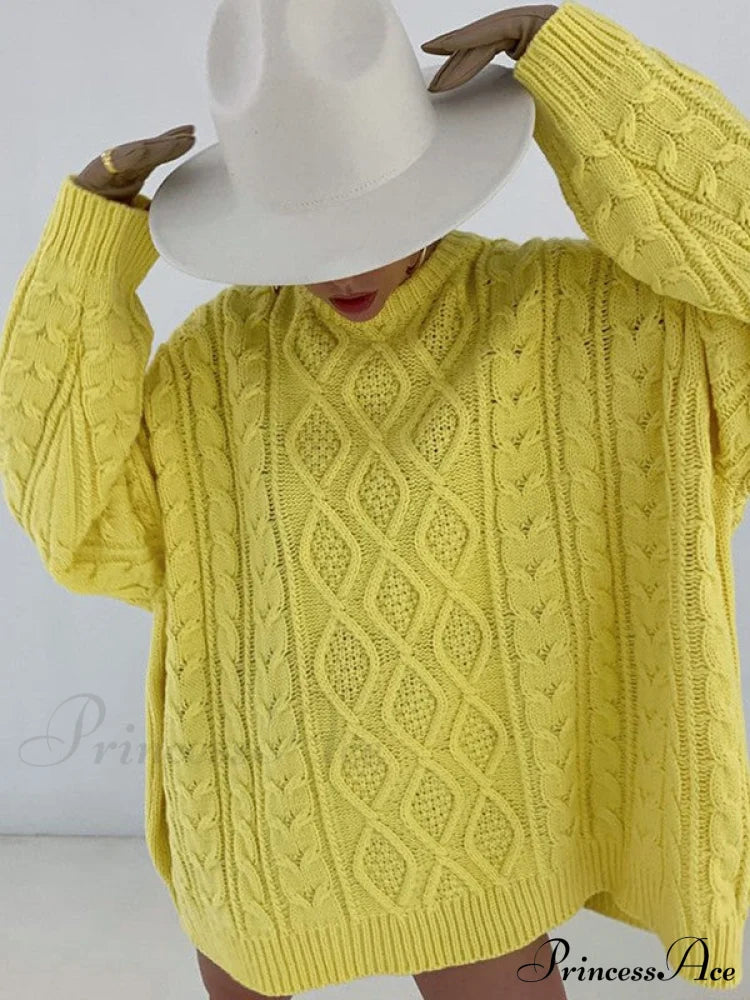 Cozy Simple Knit Sweater