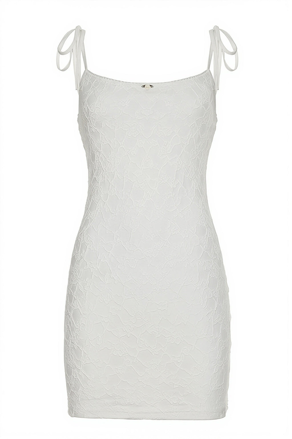 Sexy Sheer Lace Cami Bodycon High Waist Mini Dress