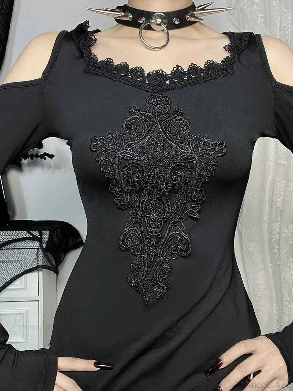 Stitched Hooded Small Dress
